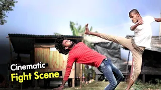 Cinematic Fight Scene Shoot and Editing with mobile | Fight scene editing