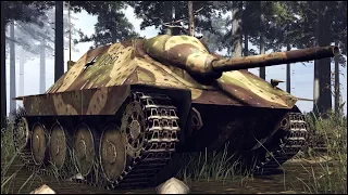 HETZER AMBUSH - 5 TINY MONSTERS vs 20 T-34 - RobZ Realism Mod - Men of War Assault Squad 2