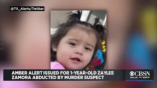 Texas Amber Alert Issued For 1-Year-Old Zaylee Zamora Abducted By Murder Suspect