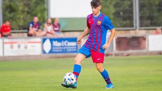 Aleix Garrido • FC Barcelona Juvenil A vs Girona • 18/09/2021