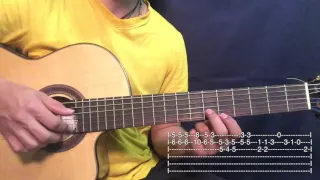 Condor Pasa - Yaravi Peruano Tutorial/Como tocar en guitarra