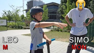 LEO VIENE SFIDATO E DISSATO DA... UN BAMBINO!!