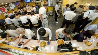 The big eaters are rushing in! Shocking 2 kg of giant pasta rice! Spaghetti house in Nagoya!