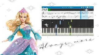 Always more - Barbie as the Island Princess (Piano Tutorial)