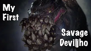 Monster Hunter World Iceborne First Time Savage Deviljho