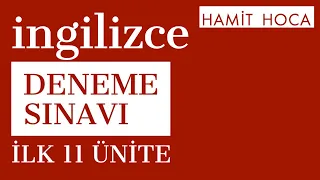 İNGİLİZCE DENEME SINAVI TEMEL KONULAR