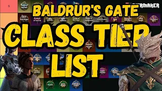 Baldur's Gate 3 - Class Tier List ULTIMATE