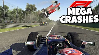 F1 MEGA CRASHES #3