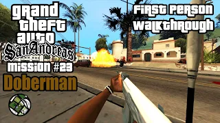 GTA San Andreas First Person - Doberman (Mission #23)