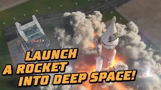 Launch a Rocket into Deep Space! -- LEGO© City Deep Space Rocket and Launch Control