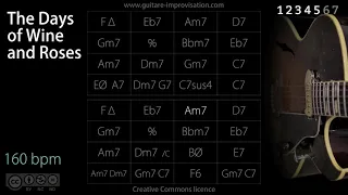The Days of Wine and Roses (Jazz/Swing feel) 160 bpm : Backing Track