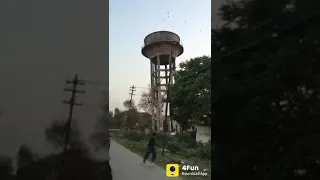 Water Tank Fall down...