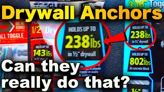 Drywall Anchors - Which Anchor Is Best? How To Install And Use A Drywall Anchor