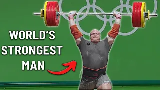 World's Strongest Man Tries Olympic Lifting