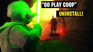 A TOXIC PLAYER IN BATTLEFRONT 2 GETS MAD AT TEAMMATE AFTER LOSING! (Battlefront 2)