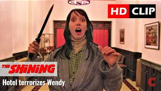 THE SHINNING (1980) | Wendy is terrorized by the Hotel