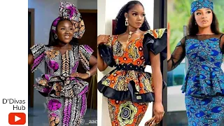 50+ Latest Ankara Long Skirt & Blouse for Women 2023 | Ankara Styles for Women | Ankara Wax Print