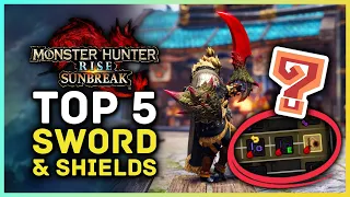 Monster Hunter Rise Sunbreak - Top 5 Sword & Shields