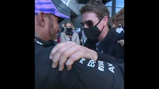 Tom Cruise and Lewis Hamilton friendship