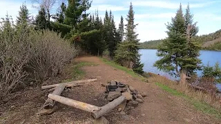Campsite 664 - Duncan Lake - Second site west of the Stairway portage to Rose Lake in the BWCA