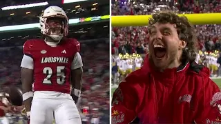 Jack Harlow was HYPED for this Louisville TD 😤 | ESPN College Football