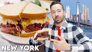 Eating the MOST DELICIOUS Pastrami Sandwiches in New York | Katz's Deli, Frankel's Brooklyn