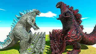 Godzilla Growth - Legendary Godzilla VS Shin Godzilla Arbs, Size Comparison Godzilla