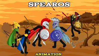 Spearos | Atreyos, Xiphos, Kytchu, King Zarek, Thera, Spearos, Spearton Stick War Legacy Animation