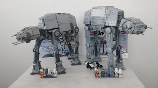 LEGO-сравнение: LEGO Star Wars 10178 & 75288 AT-AT