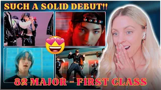 WHAT A DEBUT 🤯 82MAJOR (에이티투메이저) 'FIRST CLASS' Official MV | Performance + Studio Choom!! 🔥🔥🔥