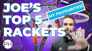 REVIEW: TOP 5 TENNIS RACKETS 2024 - COACH PICKED - JOE EDITION | Tennis Racket | Tennis Coach