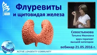 Севостьянова ФЛУРЕВИТЫ и Щитовидная Железа Вебинар 21 05 2016  ACLON