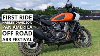 First Ride: Harley Davidson Pan America - Off Road ABR Festival Adventure Trail 4K