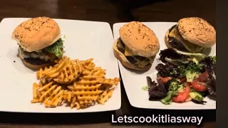 Very delicious burger🍔| በጣም ጣፋጭ በርገር  #food #burger#cookingchannel #foryou #youtube