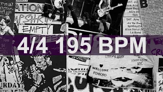 🔴 195 BPM Punk Drum Metronome