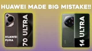 Huawei Pura 70 Ultra vs Xiaomi 14 Ultra | Detailed Comparison