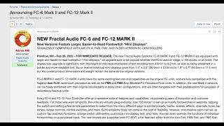 AXE-FX III - New FC-6 Mk 2 & FC-12 Mk 2 Controllers Are Now Available!