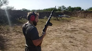 PPSH41  7 62 Tokarev cal. test fire