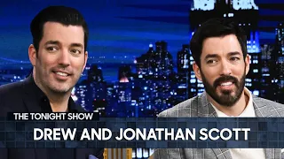 Zooey Deschanel Is Jonathan Scott's Secret Weapon on Brother vs. Brother: No Rules | Tonight Show