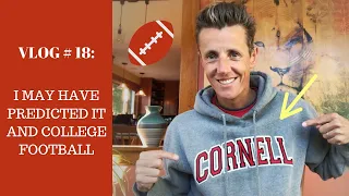 VLOG 18: I MAY HAVE PREDICTED IT AND COLLEGE FOOTBALL