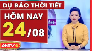 Dự báo thời tiết ngày 24/8: Bắc Bộ trời có mưa, Nam Bộ ngày nắng | ANTV