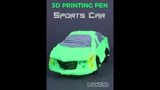 3D pen Car MYNT3D Project tutorial