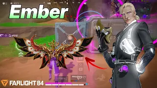 PERFECT USE OF EMBER AGAINST PRO ENEMIES 🔥 | FARLIGHT 84 NEW UPDATE GAMEPLAY | FARLIGHT 84 GAMEPLAY