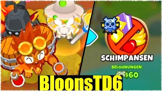 DIE BART SCHIMPANSENCHALLENGE! - Bloons TD6 [Deutsch/German]