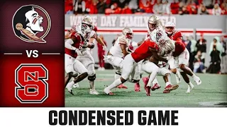 Florida State vs. NC State Condensed Game | 2022 ACC Football