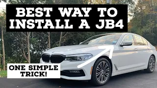 THE BEST WAY TO INSTALL A JB4 FROM BURGER MOTORSPORTS! 2017 BMW 540i, B58