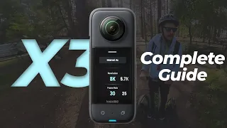 Insta360 X3 - Complete Features & Settings Guide - START HERE
