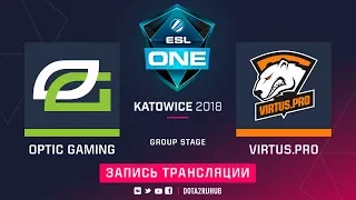 OpTic vs Virtus.pro, ESL One Katowice [Mila, Mortalles]