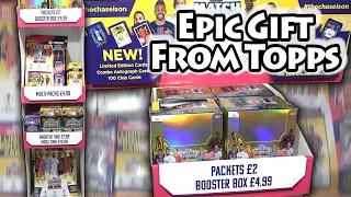 Opening A MATCH ATTAX 2022/23 Gift Box | Epic Package From Topps | Match Attax Display | INSANE