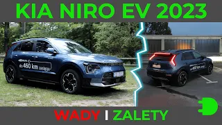 KIA NIRO EV MY 2023 - WADY i ZALETY | Test auta | Zużycie energii | Pakowność | Zasięg | Recenzja